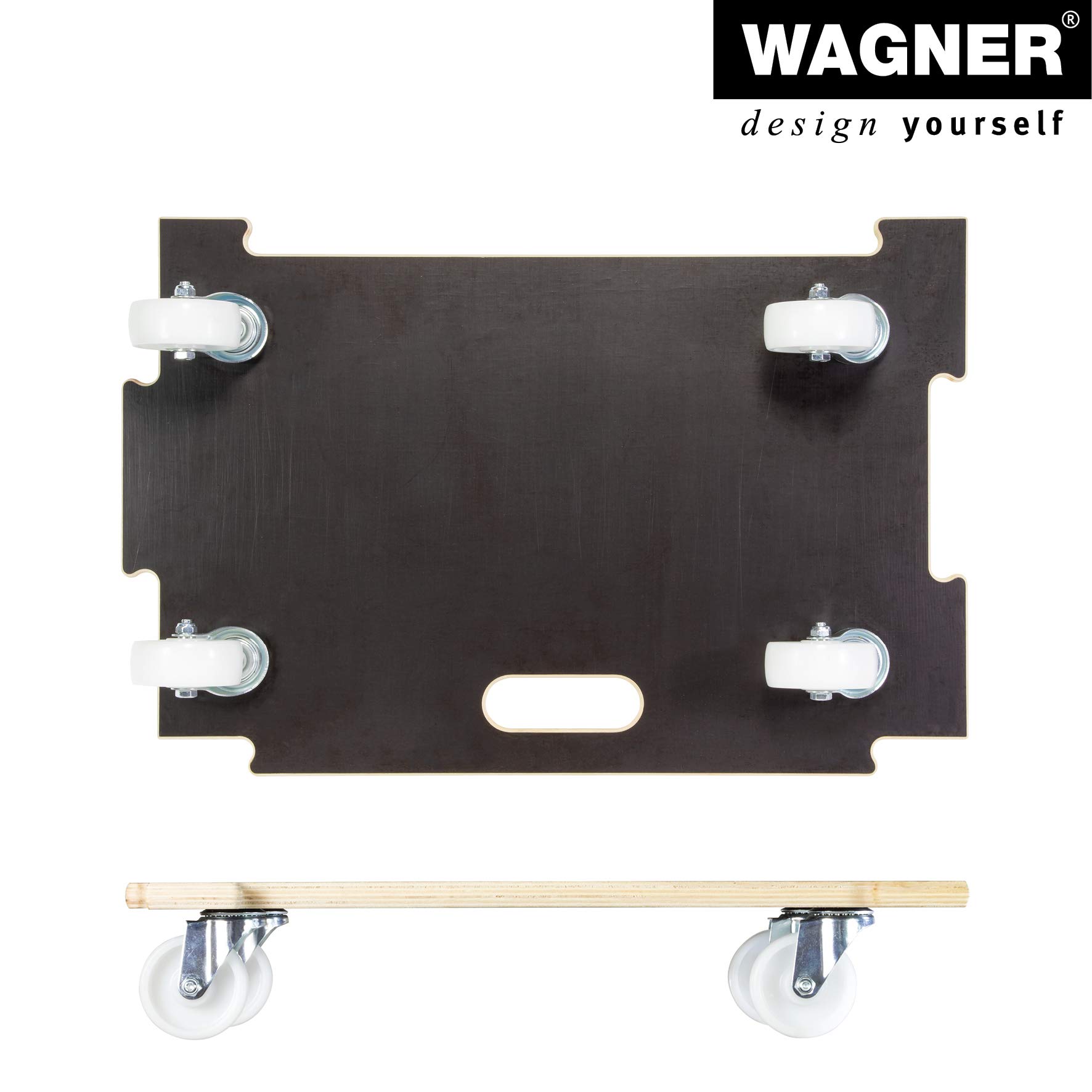 WAGNER, Brązowy, (dł.) 59 x (szer.) 39 x (wys.) 11 cm