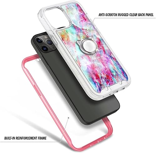 Miniatura 4 de NGB Supremacy Funda para iPhone 11 Pro Max protección de cuerpo completo con protector de pantalla integrado soporte de anillocorrea de muñeca