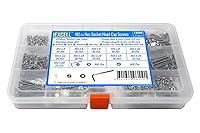 Vista 14 de iexcell 25 piezas M4 x 60/65/70/75/3.150 in paso de rosca 0.028 in acero inoxidable 304 cabeza hexagonal Tornillos Tornillos surtido Kit