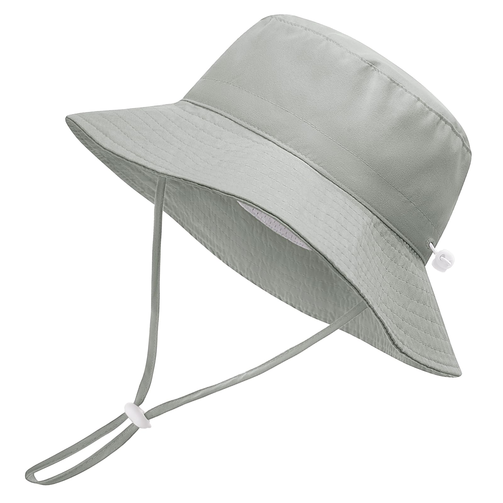 Xnova Baby Sonnenhut UV Schutz Bucket Hat Mit Mesh-Futter, Kinder Fischerhut Verstellbarer Faltbare, Atmungsaktiv Strandhut UPF 50+ for Jungen Mädchen