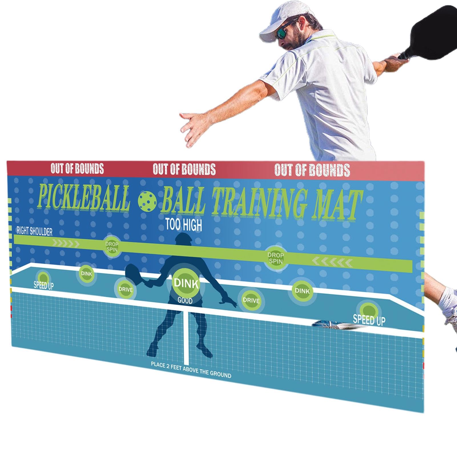 Pickleballs-Übungsbrett, selbstklebende Pickleballs-Übungspad