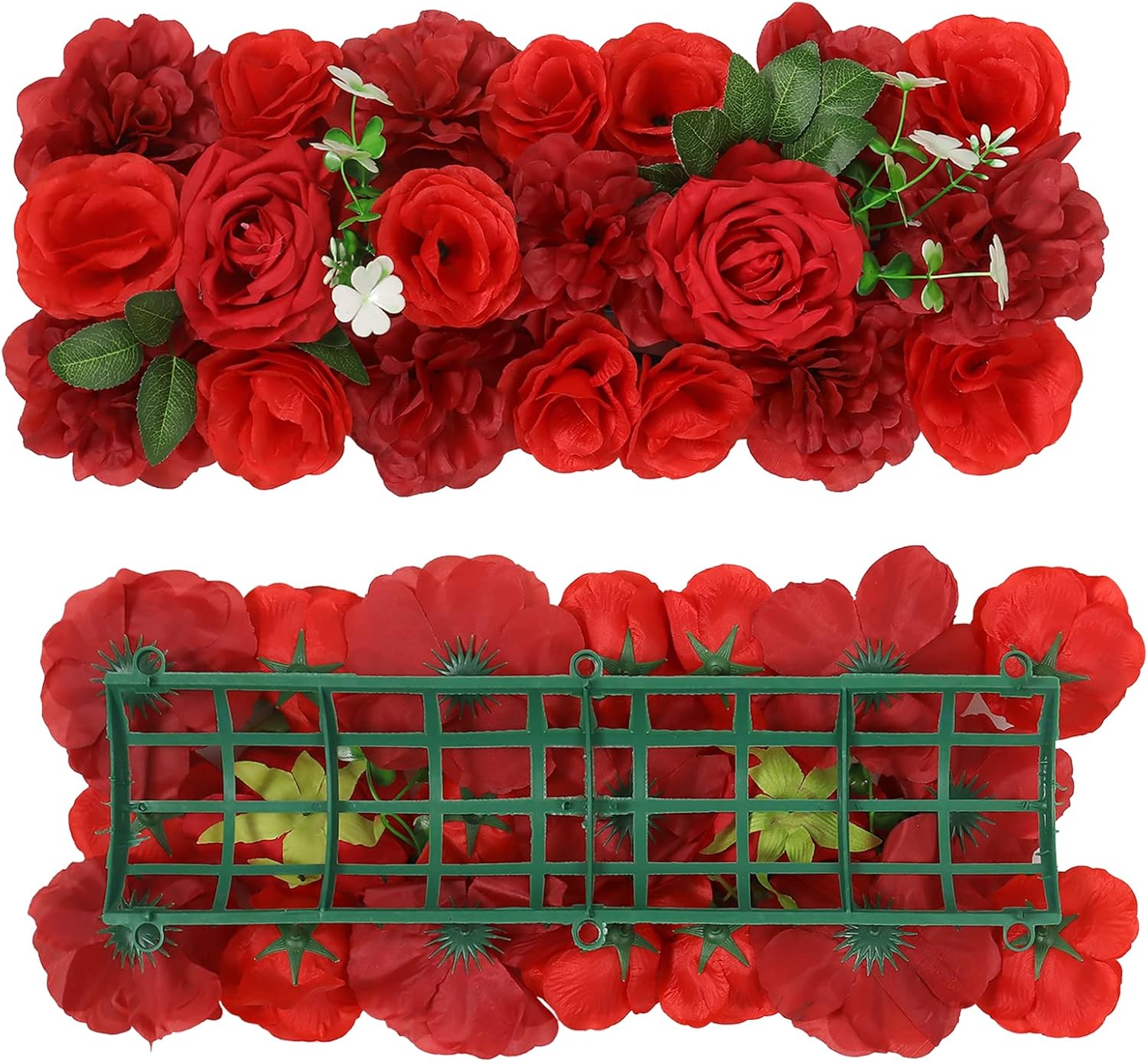 Wedding Arch Artificial Flowers 1Pack White Faux Floral