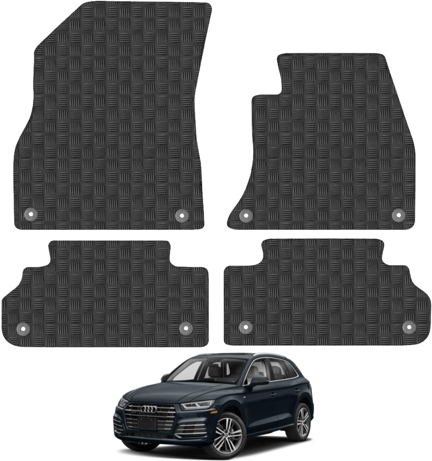 Car Mats for Audi Q5 2017Onwards Car Floor Mats Premium Rubber