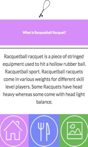 Racquetball Racquet