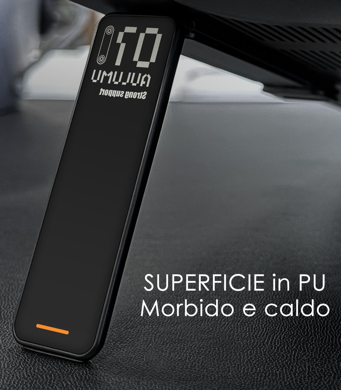 Aulumu G07 Supporto PC Portatile a Scomparsa | Raffreddamento Super Supporto Laptop | Rialzo Ergonomico per Laptop Stand da Scrivania per MacBook, Tutti i Laptop, Tablet, 8-20'', Nero