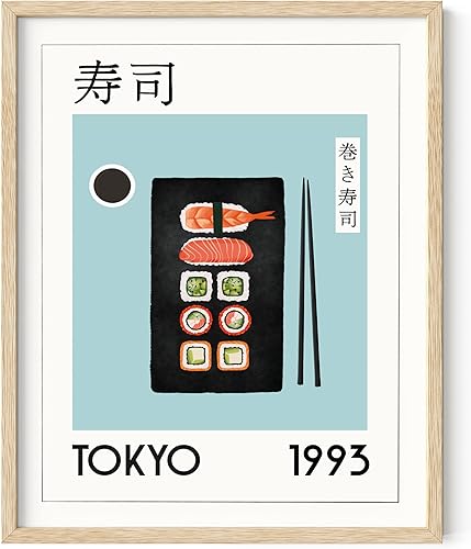 Miniatura 57 de HAUS AND HUES Arte de pared japonés de neón – Póster de ciudad de anime, decoración de pared urbana Cyberpunk, arte japonés de paisaje urbano para