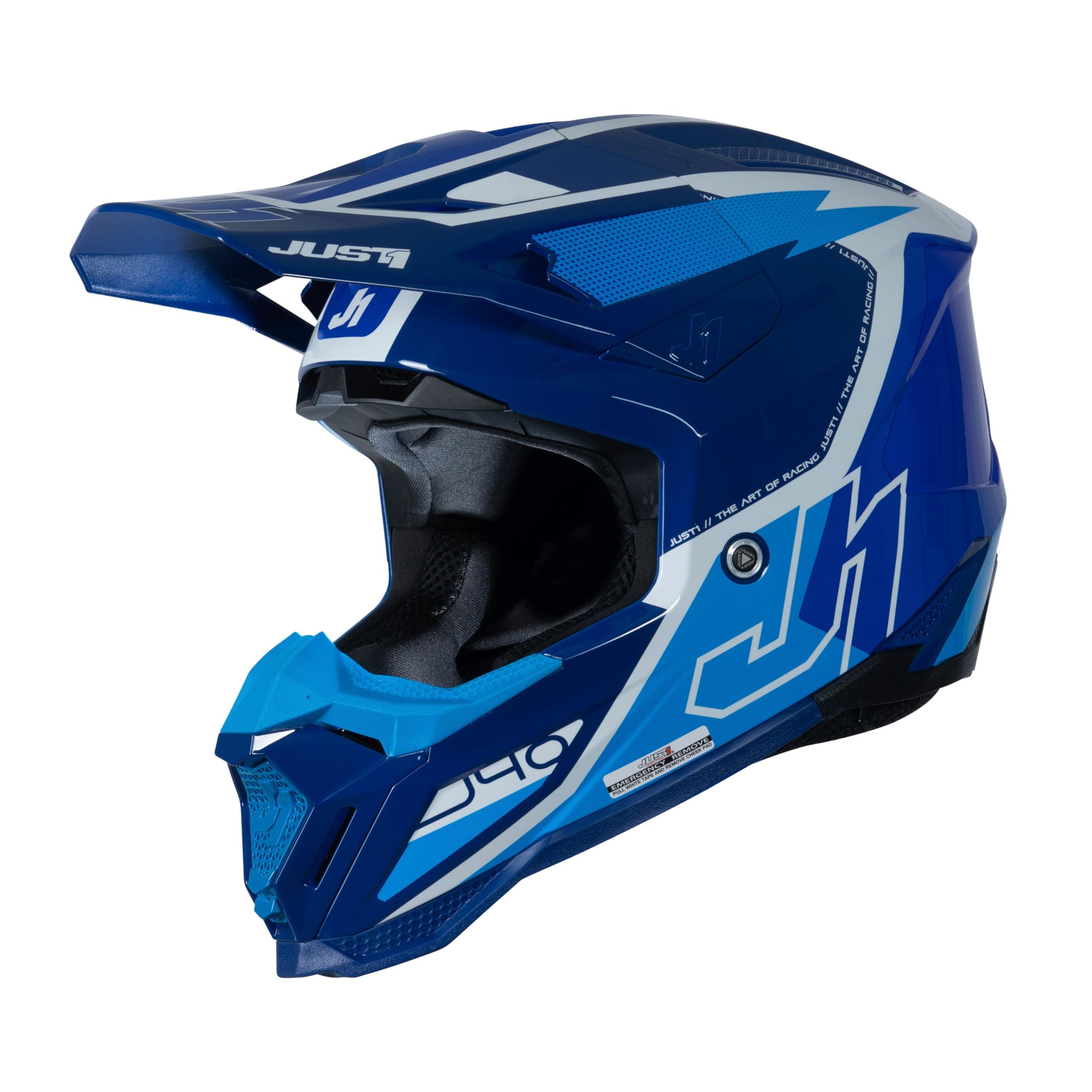 Casco Just1 J-40 Flash con ajuste cómodo para evitar la fatiga en moto 7