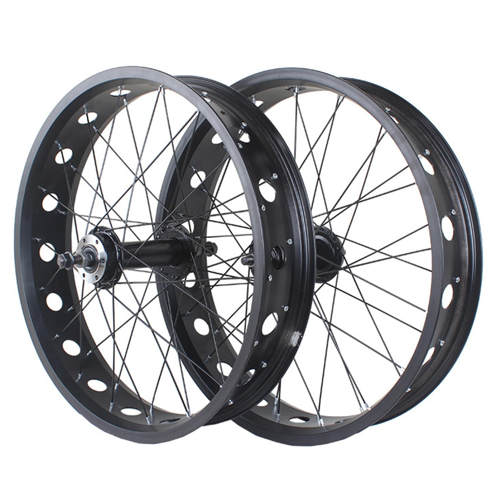 Roues de vélo de neige 26" x 4.0" pour explorer les pistes enneigées et les plages cet hiver