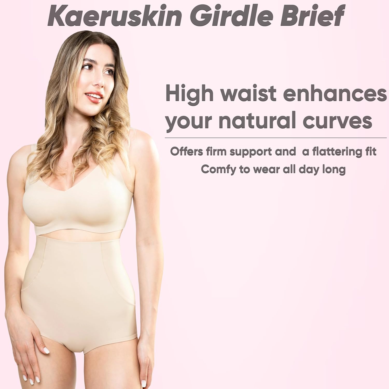 kaeruskin Eco Sustainable Shapewear Briefs – Tummy Control Seamless Body Shaper Briefs - Tummy Control Underwear - Image 4