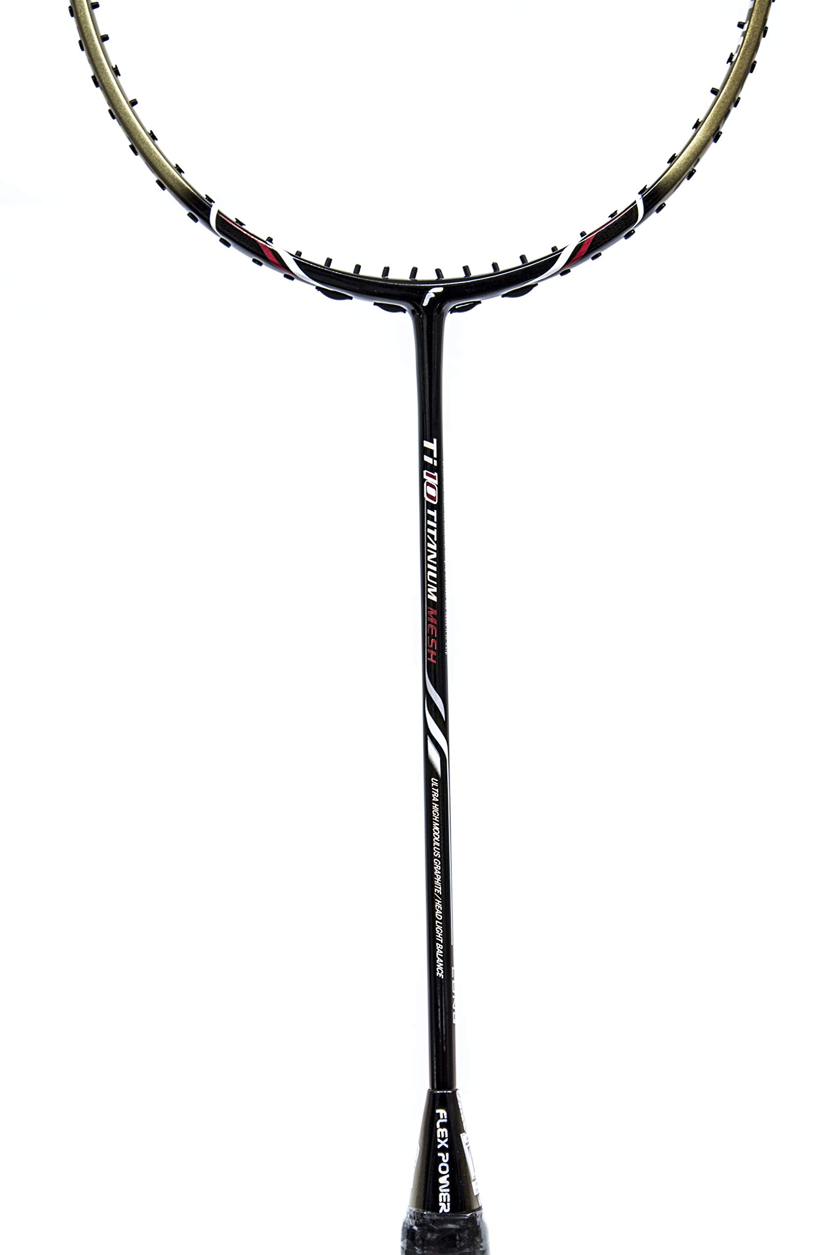 Buy Flex Power Ti10 Titanium Mesh Unstrung Badminton Racquet