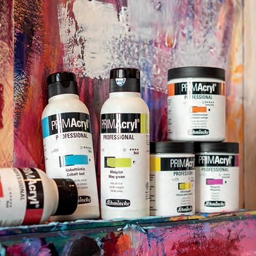 Miniatura 4 de Schmincke : Pintura acrílica Primacryl: 2.0 fl oz: blanco titanio