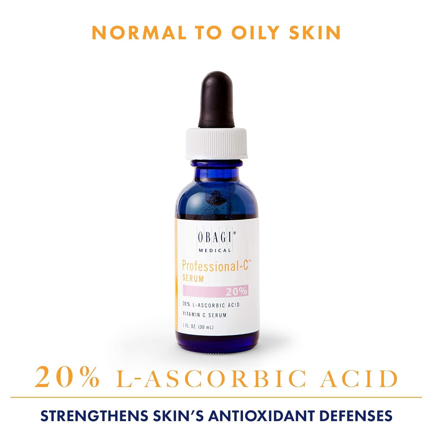Obagi Medical Facial Moisturizer and Professional C Serum 20% Vitamin C Facial Serum : Beauty & Personal Care