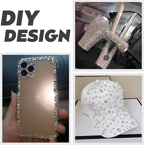 Miniatura 6 de Esmalte de uñas con cristales AB redondos para manualidades