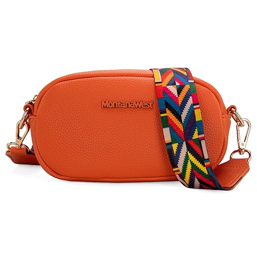 Montana West Crossbody Bags for Women Snapshot Camera Pouch Small Size Crossbody Purse MWC-086BOR