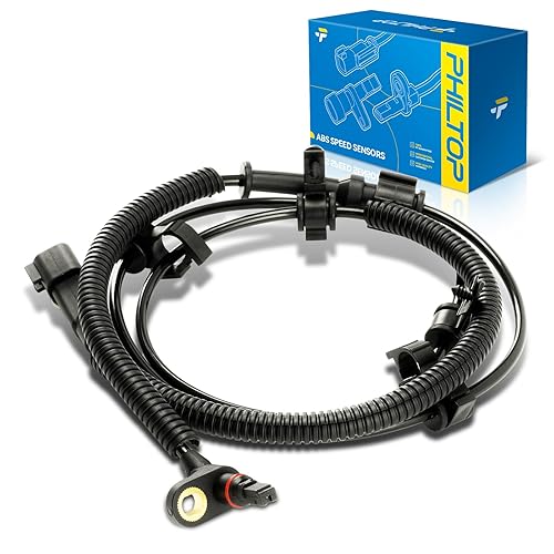 PHILTOP Sensor de velocidad de rueda ABS delantero izquierdo 695-140 para Jeep Liberty 2003-2007, Liberty 3.7 2002, Liberty 2.4 ABS Sensor 2002