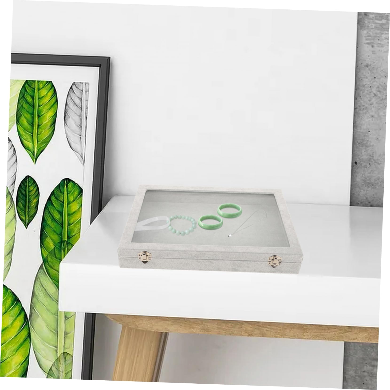 Healeved Scatola Portagioielli Multifunzionale Per Collane Organizer Per Ampia Capacità e Design Compatto Adatta Per Personale