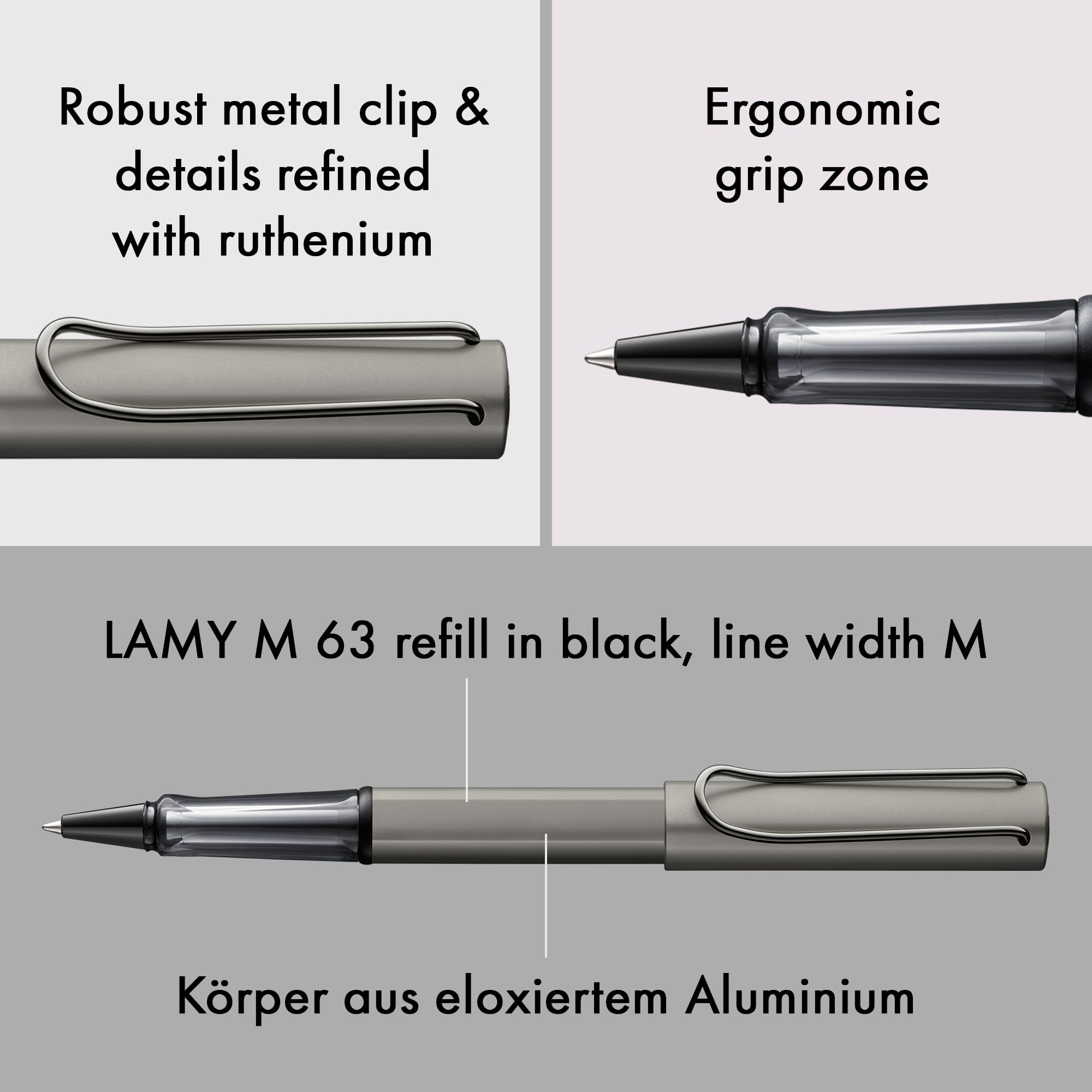 Lamy LX długopis kulkowy rutenowy