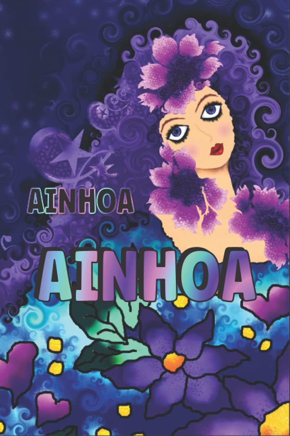 PERSONALIZED AINHOA GIFT: Beautiful Lined Journal With Ainhoa Name On Cover (Perfect Present For All Events)