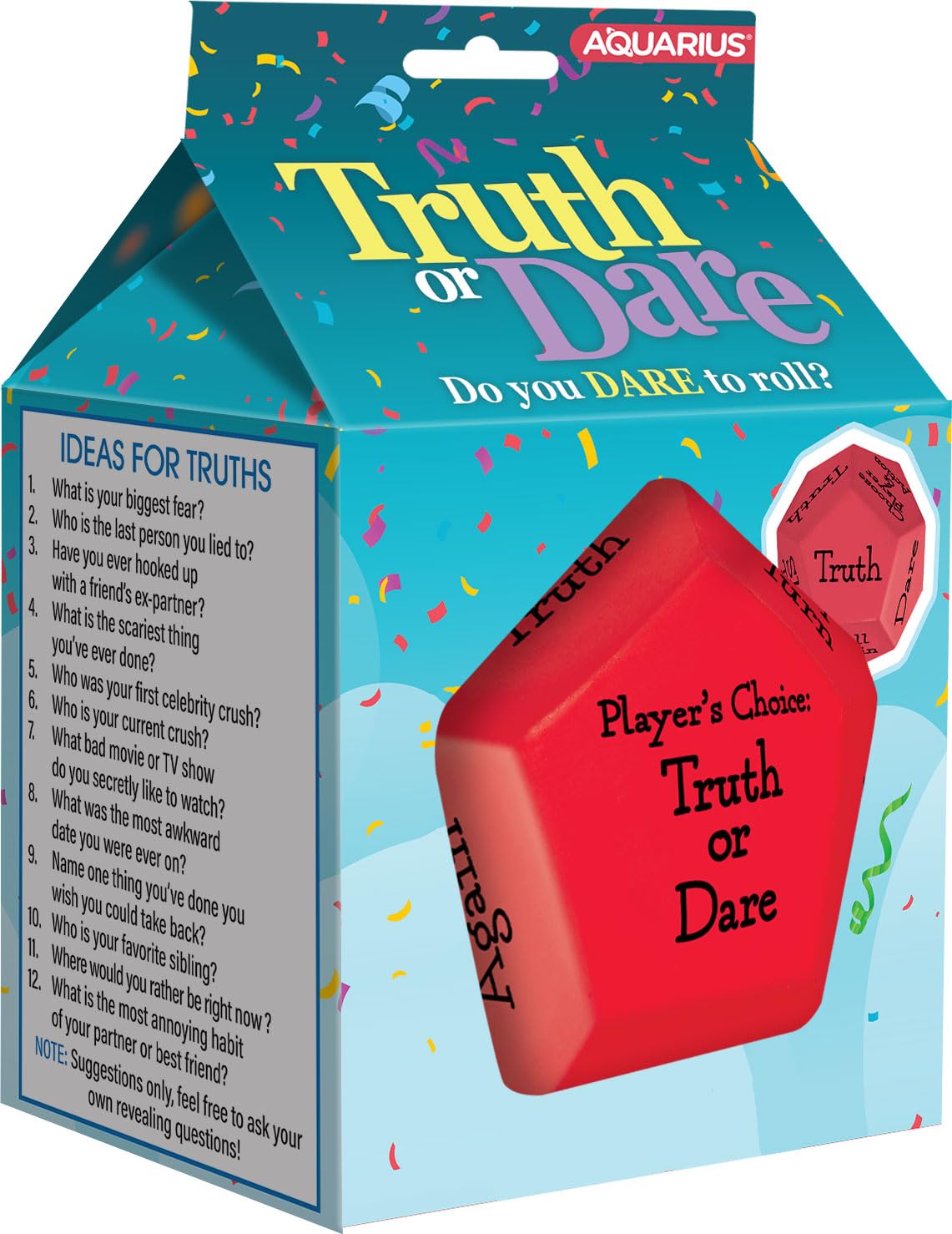 ICUPTruth or Dare Large Dice Game