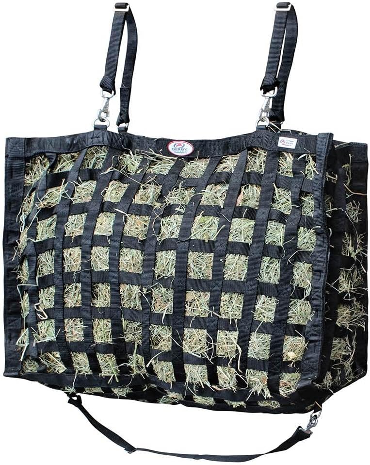 Large Supreme Slow Feeder Horse Hay Bag with Super Tough Bottom and 1 Year Warranty
