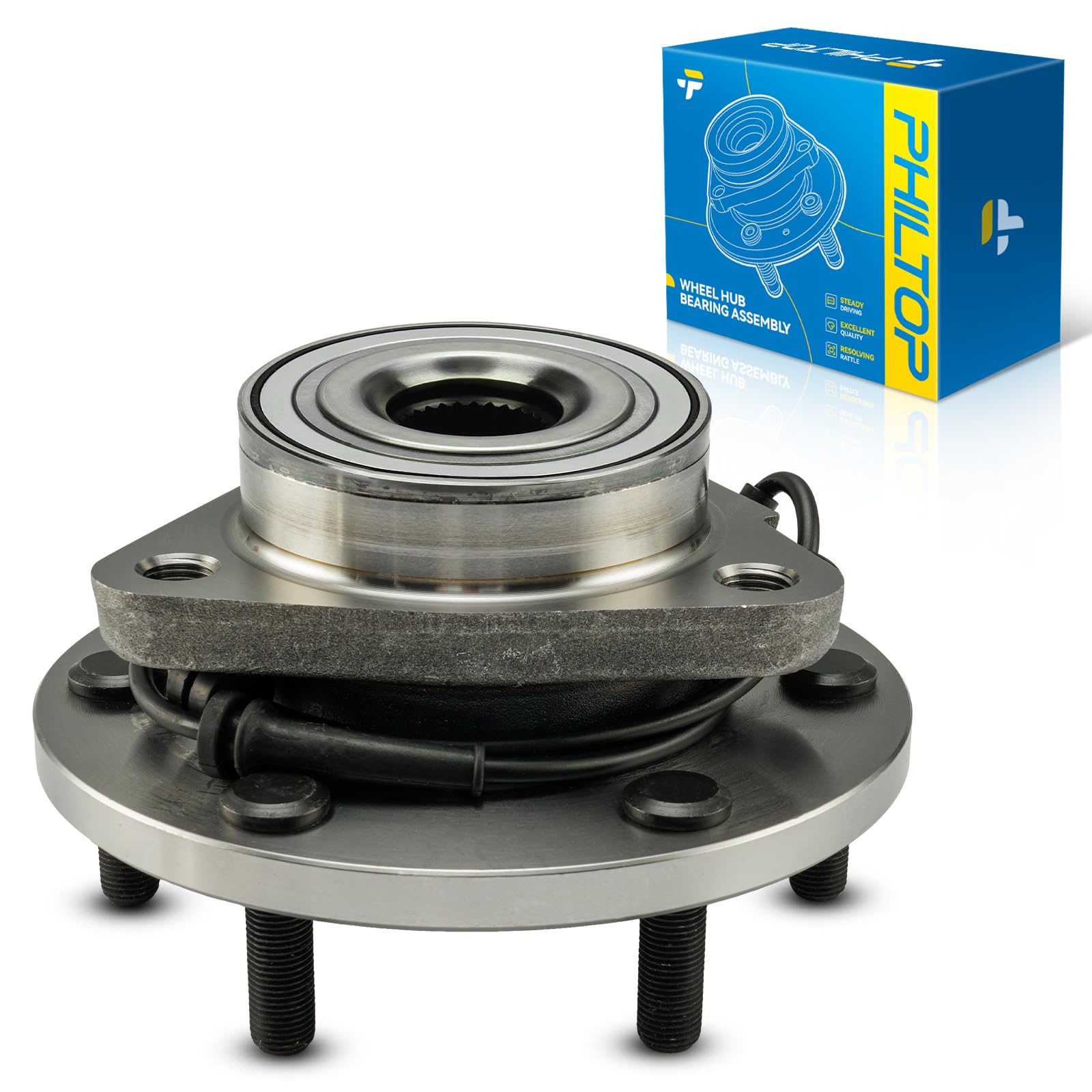 PHILTOP 515156 x1 RWD Front Wheel Bearing Hub Assembly for Nissan Armada