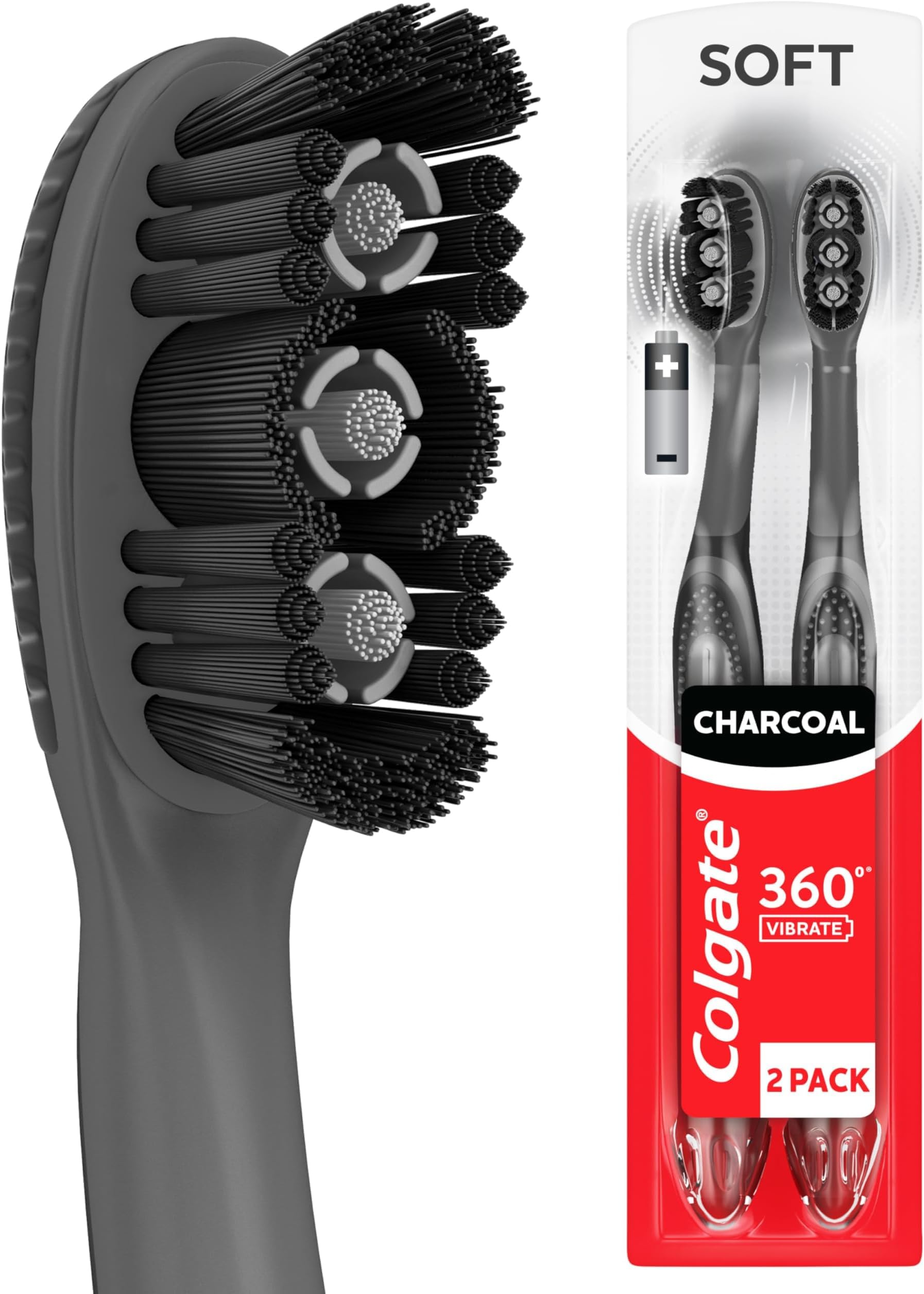 Colgate 360 Electric Toothbrush - 2 Pack -12