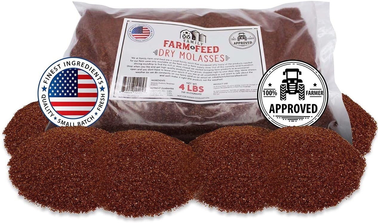 Buy Family Farm and Feed Dried Molasses Food Soil and Pet Young and Adult Granular 4