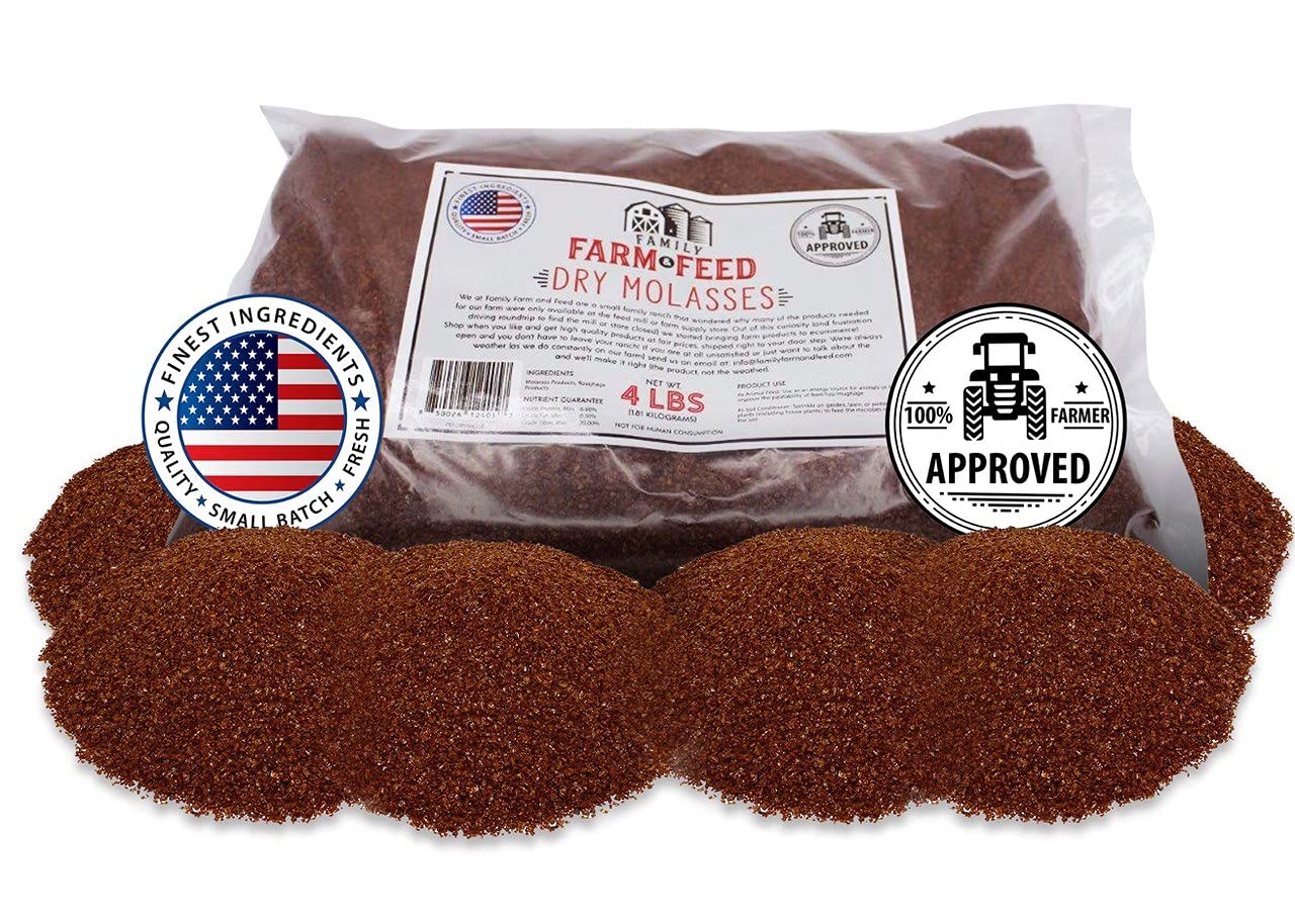 Image of Dried molasses pet friendly fertilizer