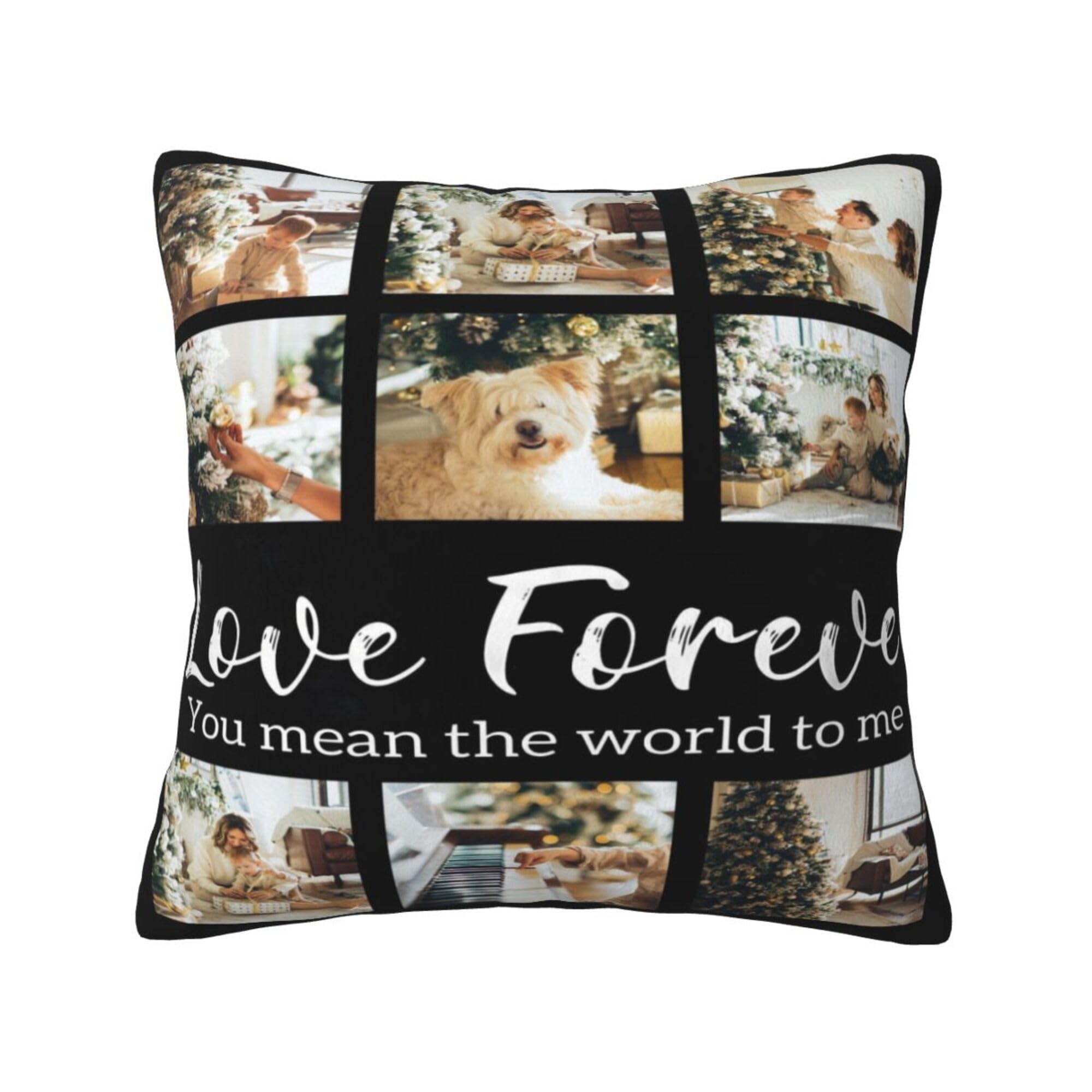 NGGBBDYGB Name Pillow Customized Pillow With Picture Personalized Pillows 18x18 Home Decor Cover