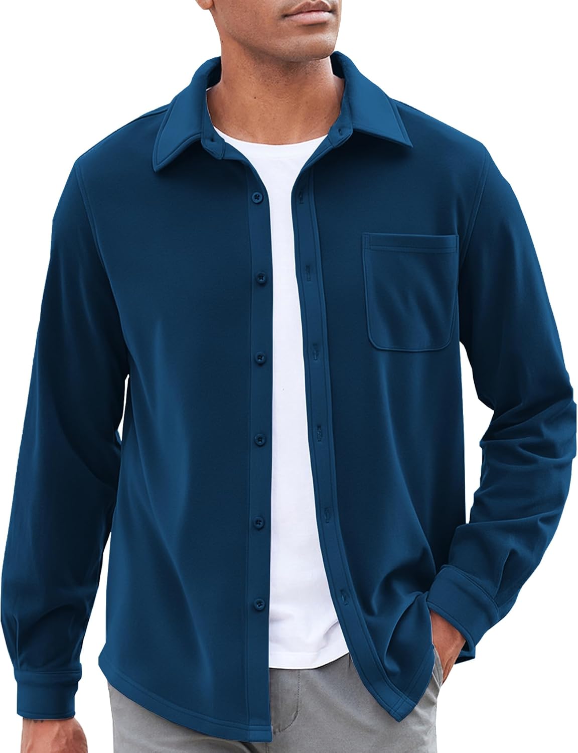 COOFANDY Men’s Casual Shirt Long Sleeve Button Down Lightweight Flannel Shirts COOFANDY Men’s Casual Shirt Long Sleeve Button Down Lightweight Flannel Shirts