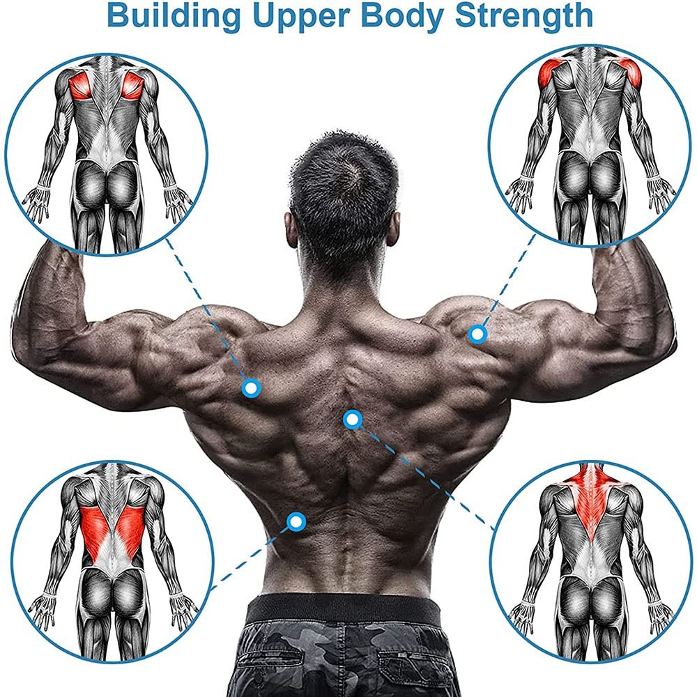 Trizeps Bizeps Latzugstange, Rotierende Gerade Stange, 120cm Breiterer Zugstange, Seilzug Fitness LAT Pulldown Bar Mit Rutschfesten Griffen Und Drehgelenk