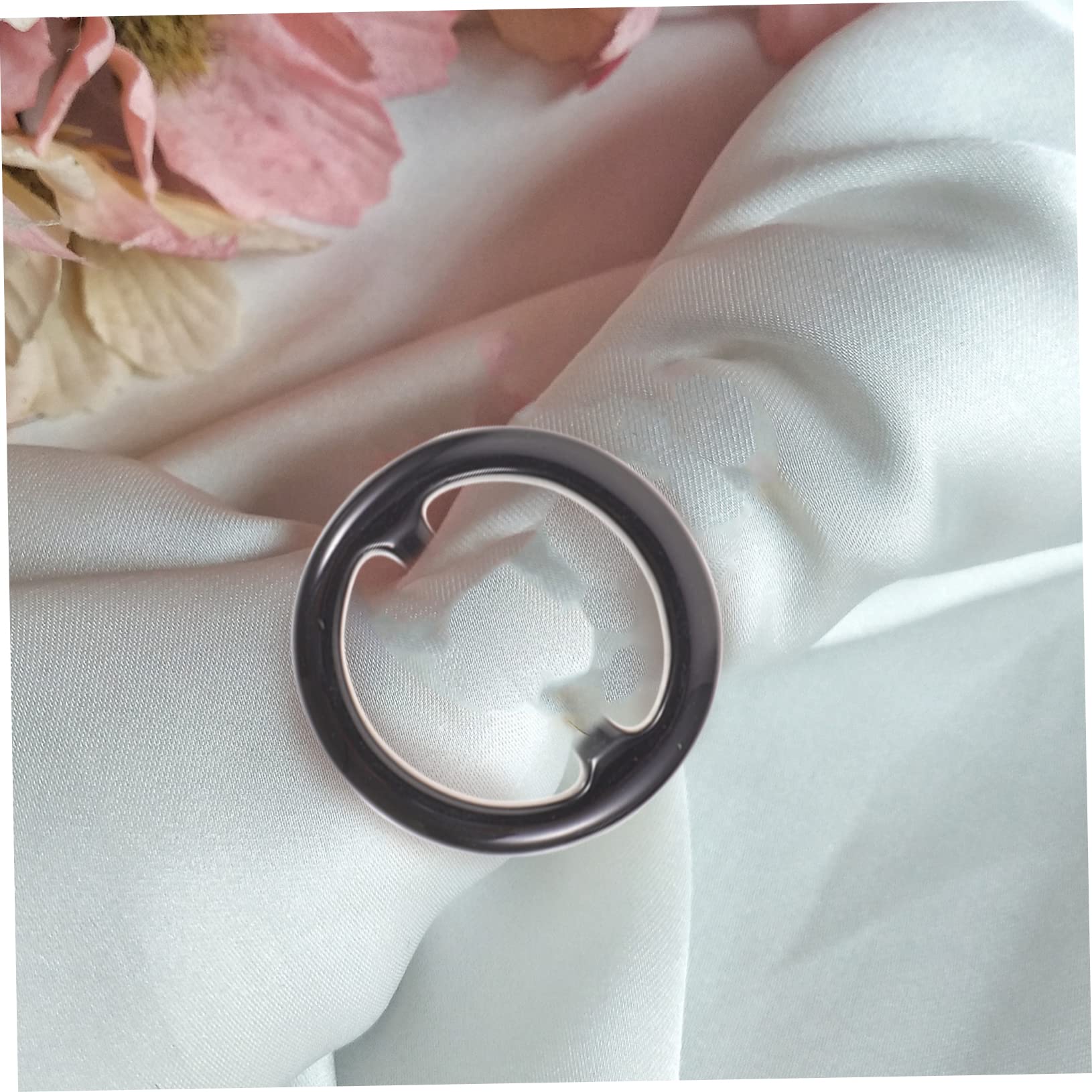 Tofficu 150stücke Teiliges Aus Resin Schalringen Halteclips Shirts Elegante Knotenringe Für Modeaccessoires Für Festliche Anlässe Und Alltag