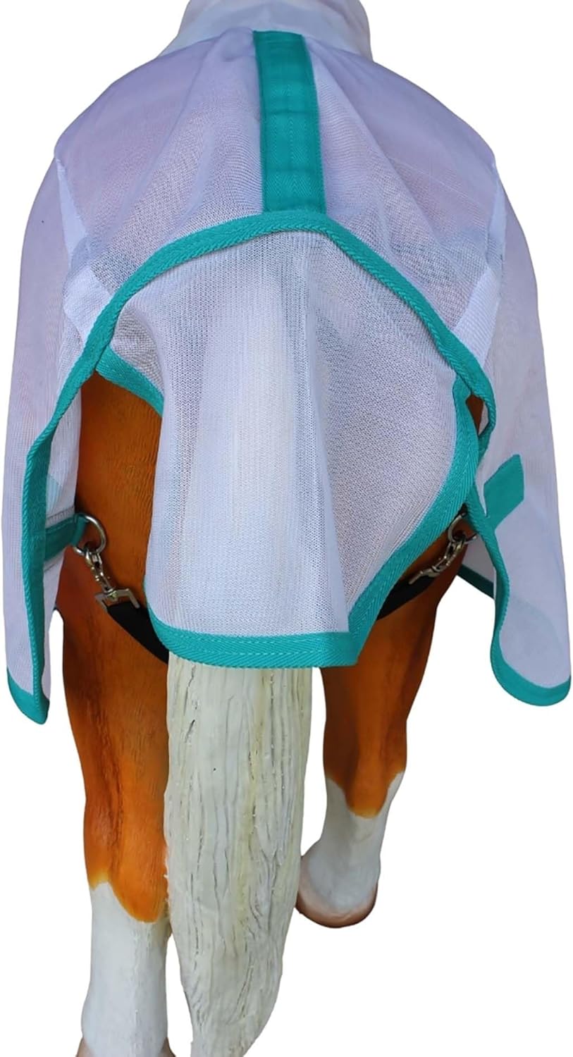 52" Miniature Weanling Donkey Pony Horse Foal Summer Sheet White 51805