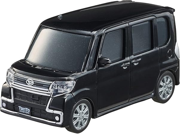 Amazon ダイハツ タント カスタム Daihatsu Tanto Custom 1 43 プルバックミニカー ブラック ミニカー ダイキャストカー ホビー
