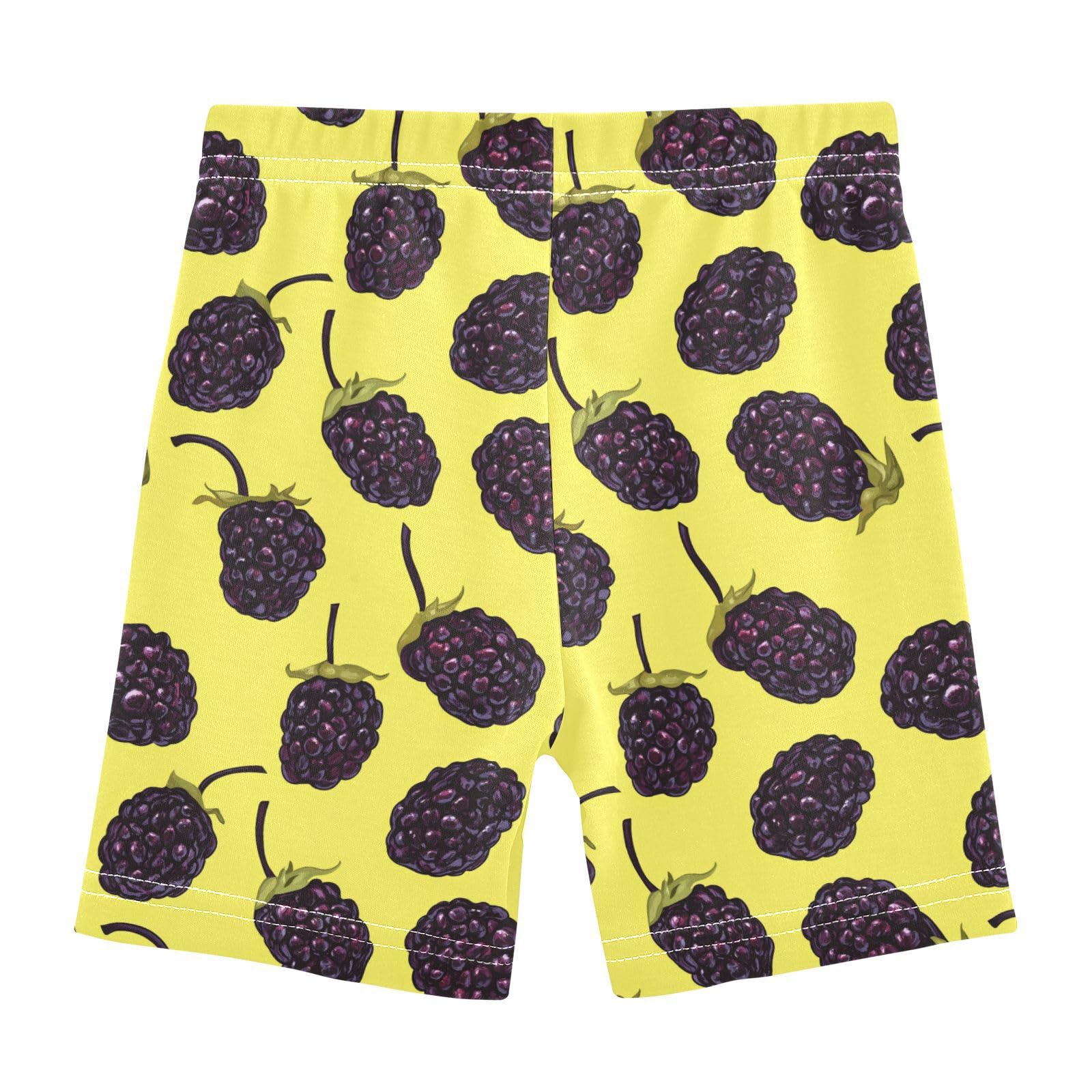 Girls Shorts Tight Cotton Compression Shorts Skater Pants for Dance Party 5T Fresh Mulberry Fruit