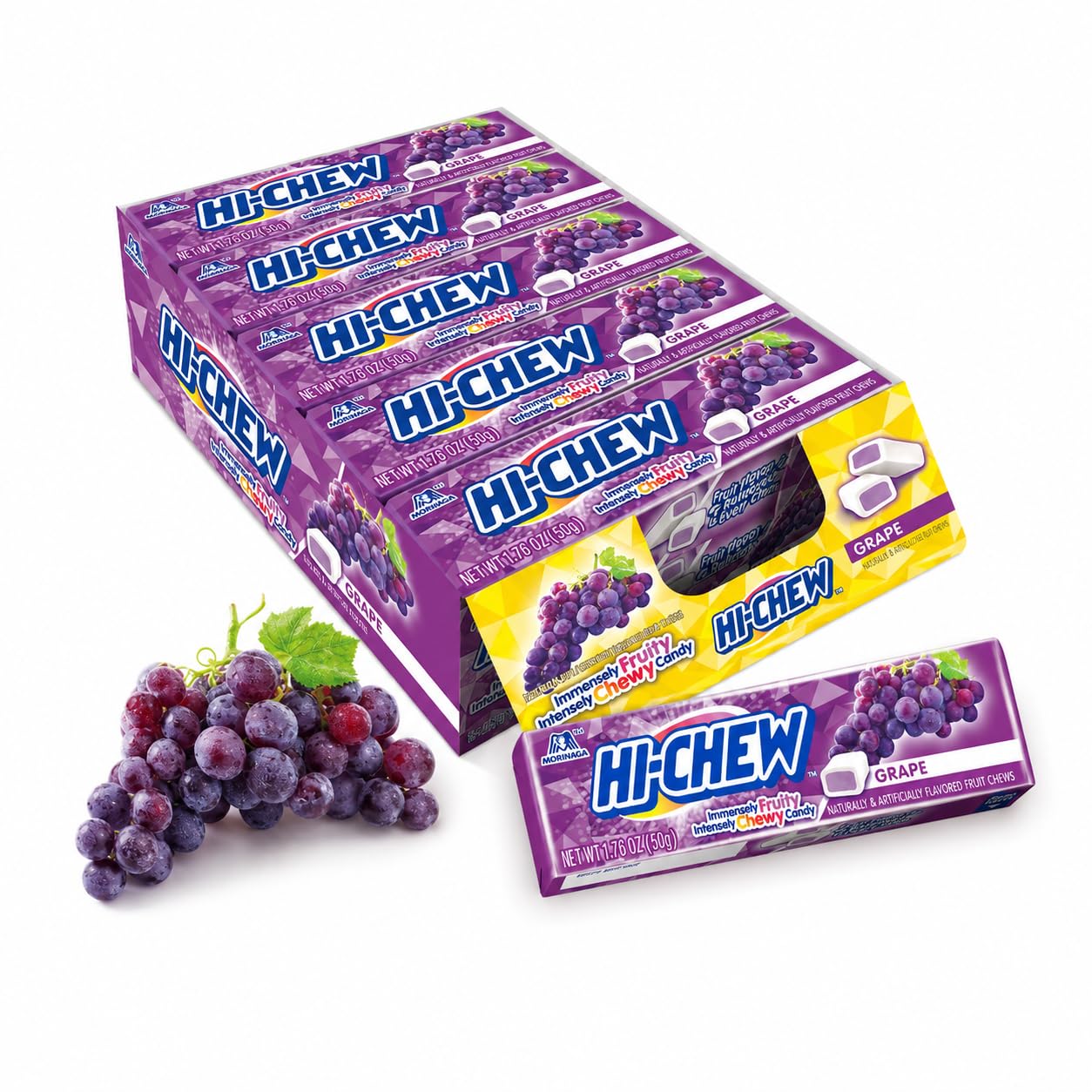 Amazon.com : HI-CHEW Grape Sticks, 15-Pack, Unique Fun Soft