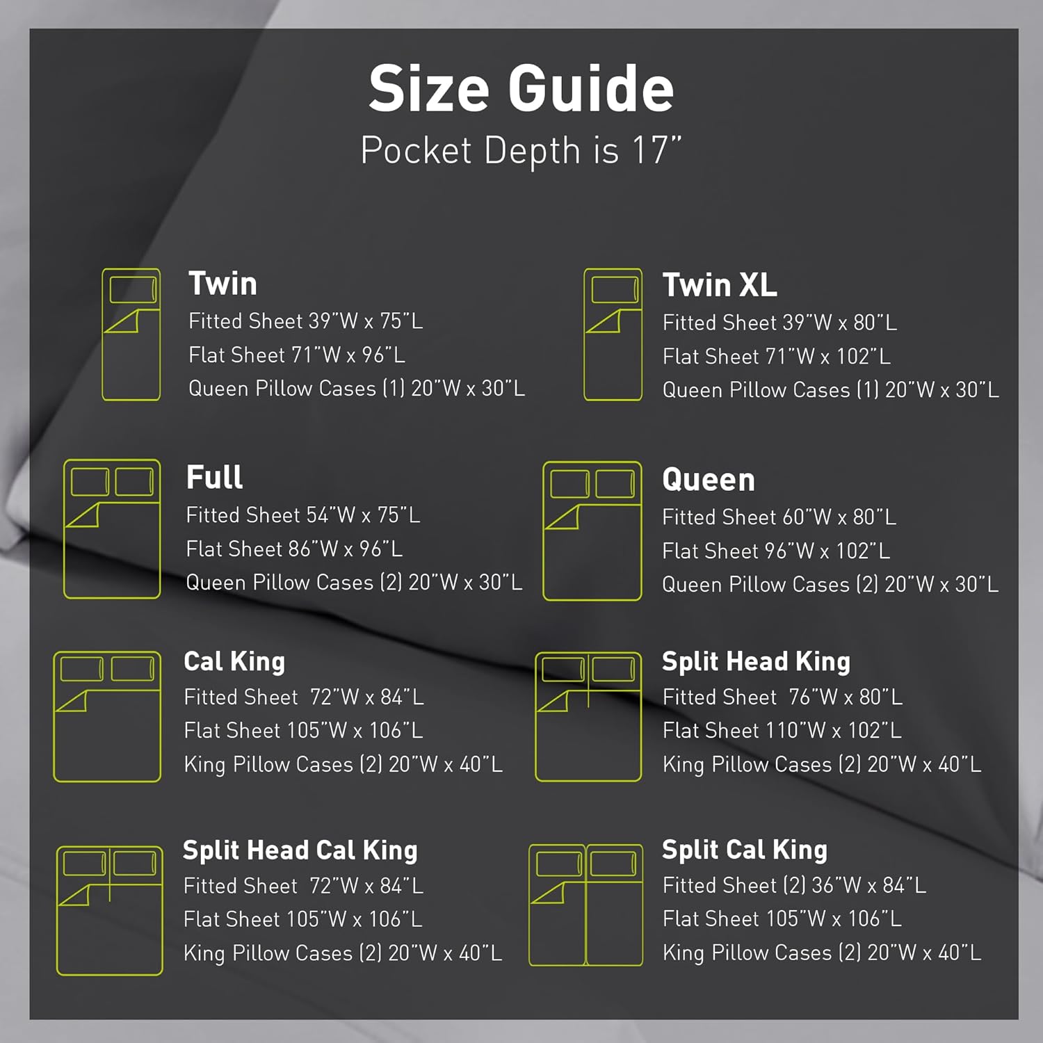 Bedgear Hyper-Cotton Bed Sheet Set – Breathable, Cooling, Quick-Drying, Silky-Soft Bedding – Fitted Sheet Flat Sheet Pillowcases – 60% Rayon from Bamboo, 40% Cotton Blend Bed Sheets, Twin, Light Grey