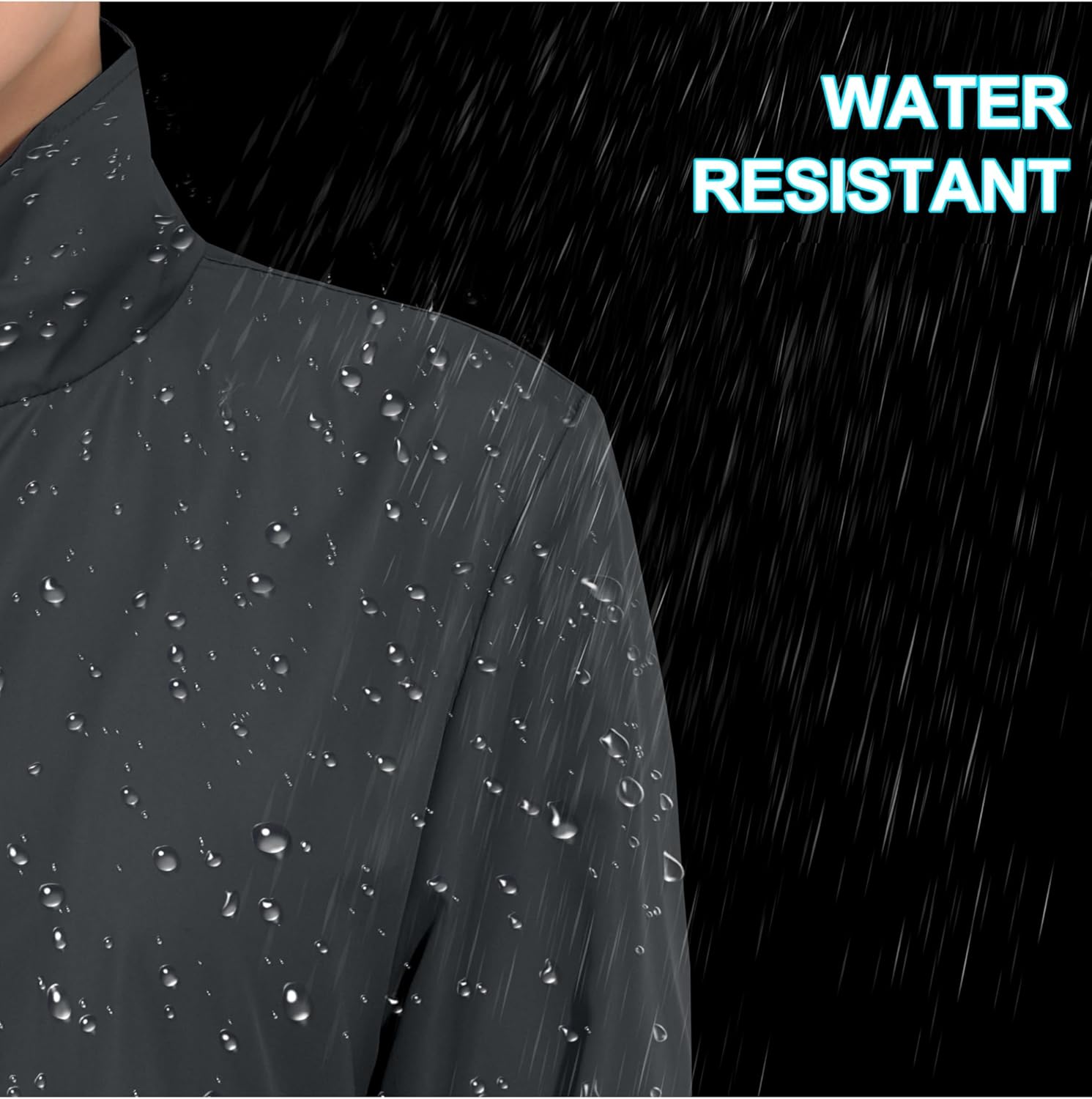 Little Donkey Andy Women's Lightweight Windbreaker Jacket Breathable Windproof Jacket Hiking Running Golf UPF50+ - Image 2