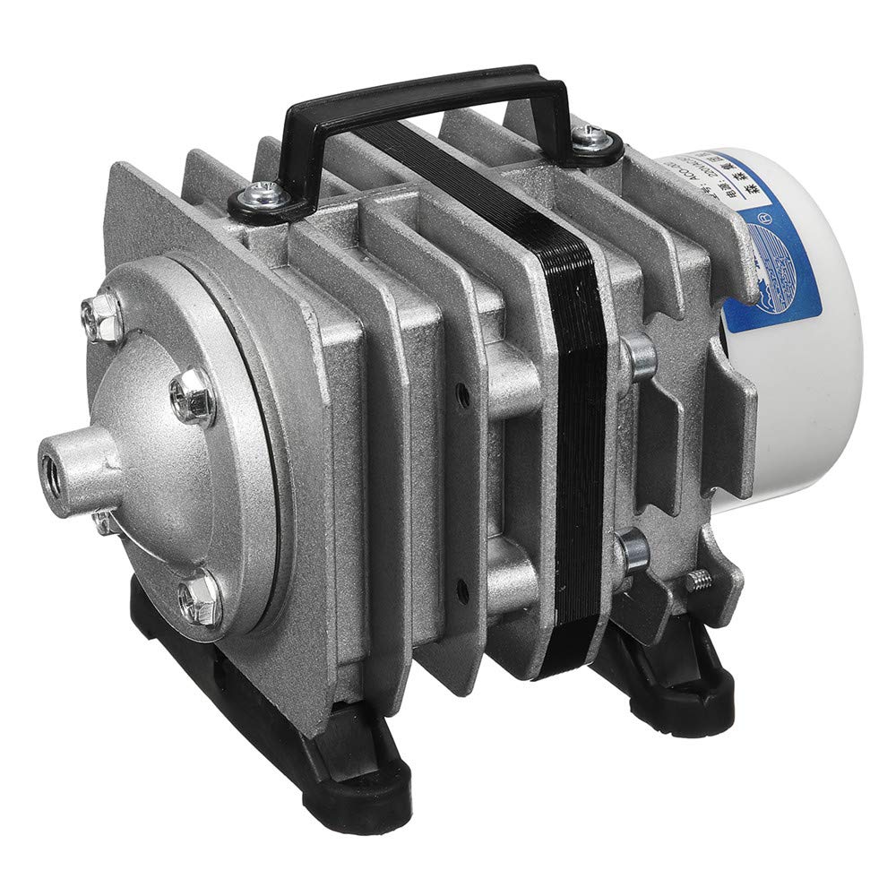 CCChaRLes Aco-002 220V 35W 40L / Min Tanque De Peces Acuario Bomba De Aire Oxígeno Acuaponia Hidroponía Estanque