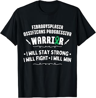 Fibrodysplasia Ossificans Progressiva Fight Win T-Shirt