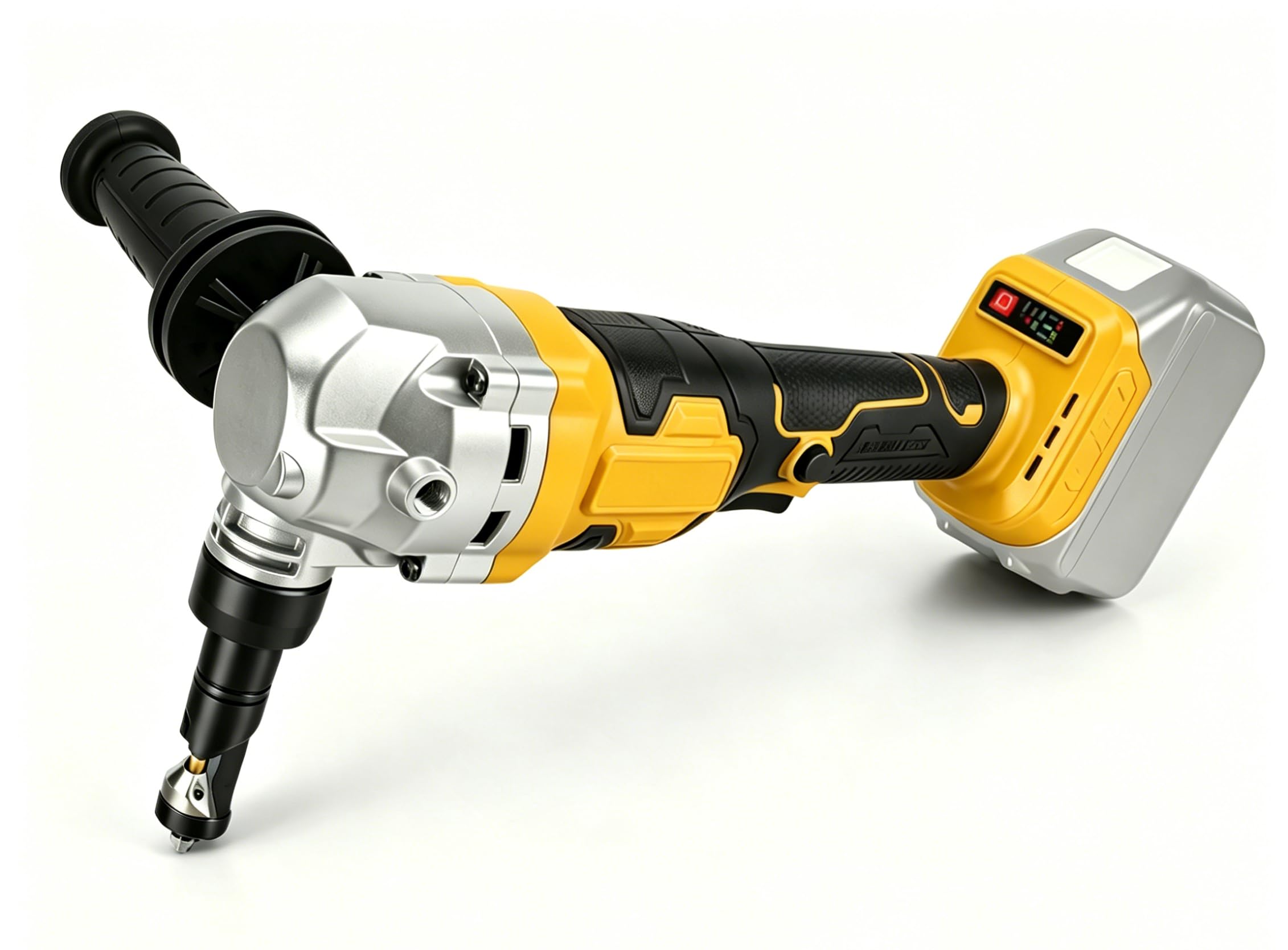 Blechknabber, Akkubetriebener Metallknabber Kompatibel mit Dewalt 18V Akku, Akku Knabber, Blechnibbler Aufsatz, 1900SPM, 950W, 3 Stufige Bürstenlose Elektro-Metallschere Blechknabber