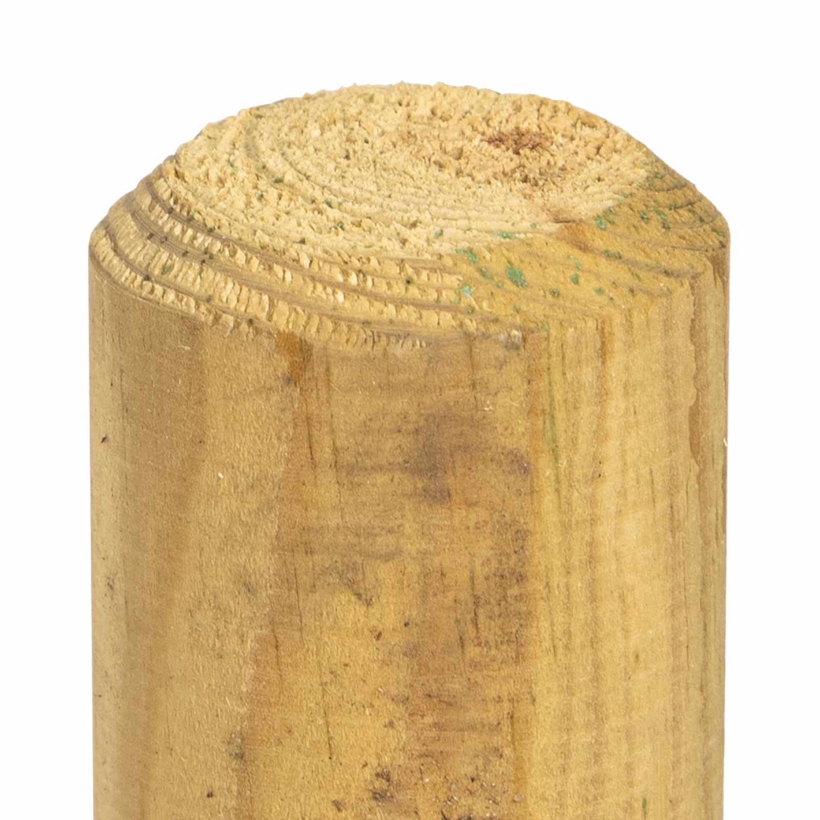 vidaXL Postes de valla 12 uds. Verde 150 cm Madera de Pino Maciza