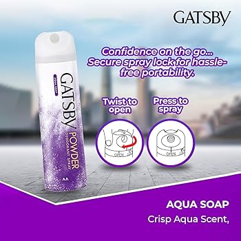 ギャツビー パウダーデオドラントアクア フレッシュソープ 140ml 未使用 楽天市場】ギャツビー パウダーデオドラントスプレー アクア