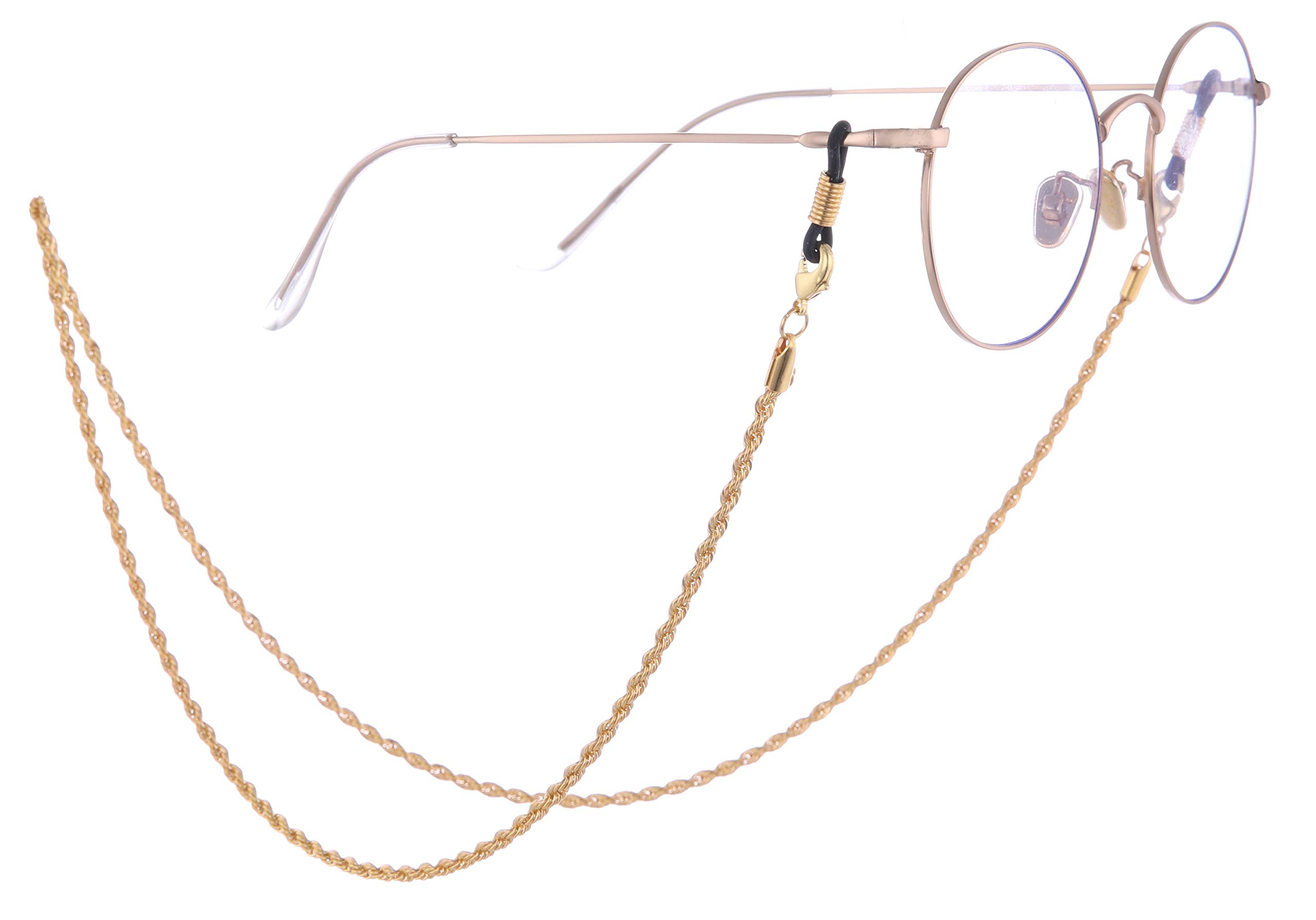 LIKGREATLIKGREAT Sunglasses Chain Strings Face Mask Holder for Women Eyewear Fashion Accessories