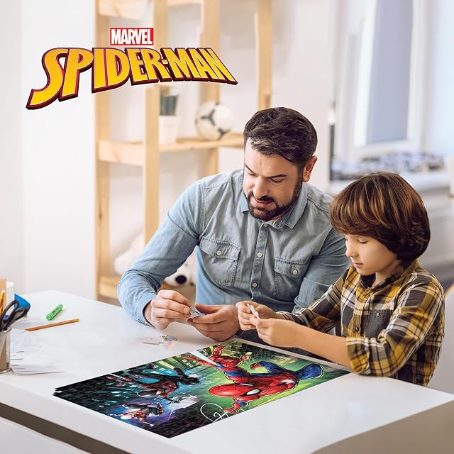 Foto 2 de 3 de Prime 3D Puzzle lenticular Marvel Spiderman 200 Piezas, Multicolor (33034)