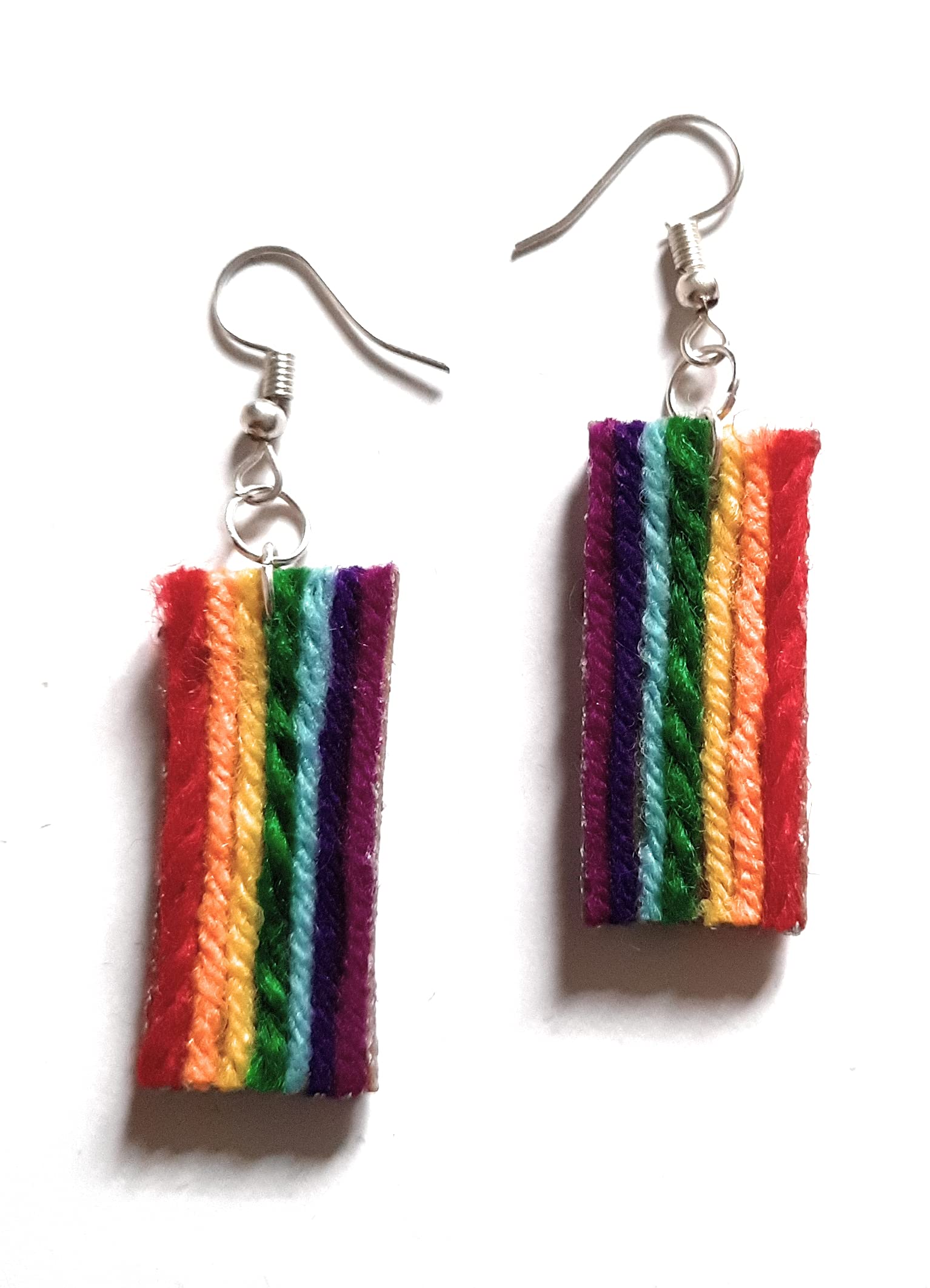 Rainbow earrings by Vichitra Designs (B096QB66J2) Amazon Price History, Amazon Price Tracker