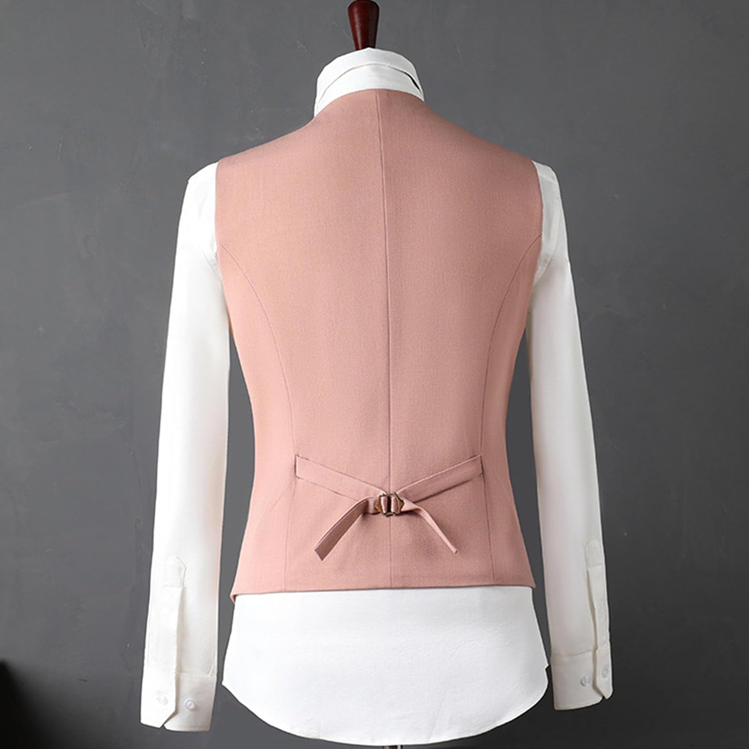 Men's Casual Solid Formal Dress Groom Wedding Suit Stylish 1 Button 3 Piece Slim Fit Suit Classic Prom 3 Piece Suit