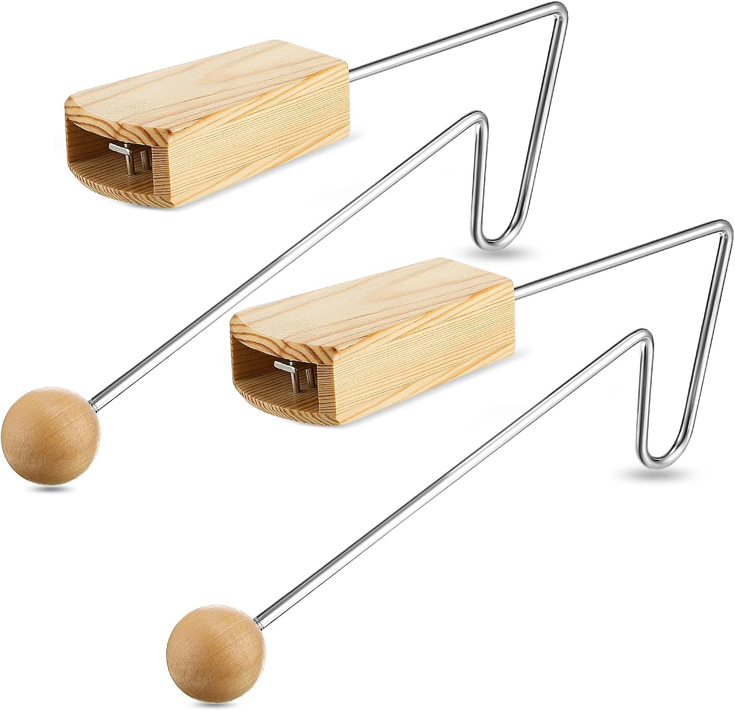 Buy 2 Pieces Vibraslap Musical Percussion Instruments, Plaything Rhythm