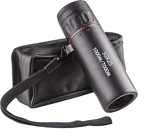 Miniatura 5 de Monocular de 30x25 de alta potencia, telescopio mini HD para adultos, alcance compacto y ligero de bolsillo para observación de aves, viajes,