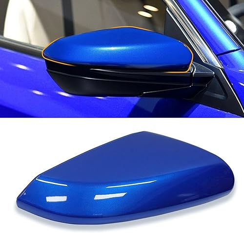 Moonlinks Compatible con cubierta de espejo Honda Civic 2016-2021 de repuesto para el lado del pasajero, tapa metálica azul Aegean para 10